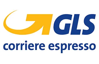 Logo GLS, cliente di Luna Trasporti